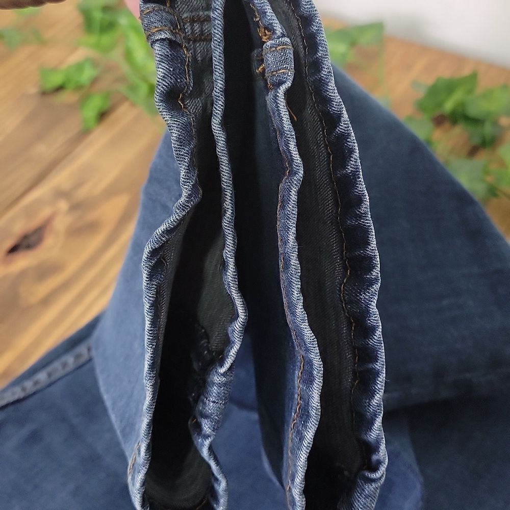 Chaps. Slim Straight. Blue Denim Jeans. Size 32X32. EUC - Picture 4 of 8